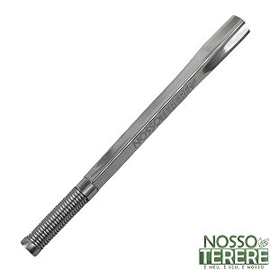 Bomba Quadrada em Inox Nosso Tereré Filtro de Mola