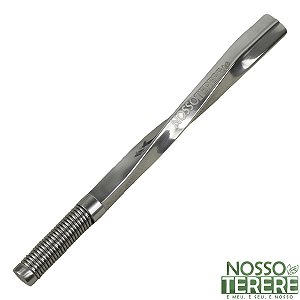 Bomba de Inox Nosso Tereré Twister Filtro de Mola