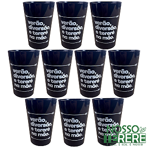 Kit 10 Copos Cuia de Tereré Plástico 350ml