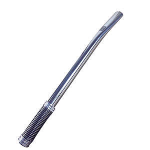 Bomba De Terere Black Erva Prata Lisa C/Mola Externa Inox 19cm