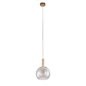 Pendente Cissy Globo 20cm LED 3W 3000k Bivolt - Dourado