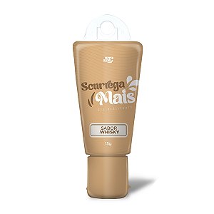 Scurrega Mais Whisky 15g Gel Super Deslizante Comestível Pepper Blend