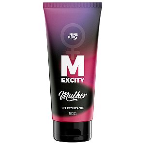 M Excity Mulher 50g Gel de Massagem e Lubrificante Íntimo Pepper Blend