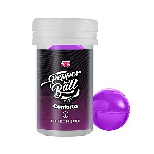 Pepper Ball Plus Conforto Anal 2un Bolinha Explosiva Funcional Pepper Blend