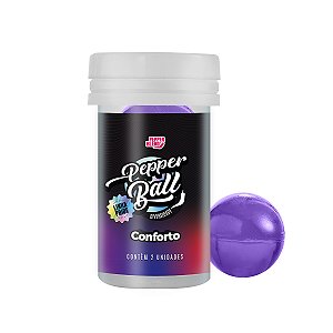 Pepper Ball Meu Bum-Bum Conforto Anal 2un Bolinha Explosiva Pepper Blend