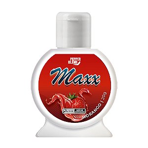 Maxx Morango 20g Gel Comestível para Oral Pepper Blend