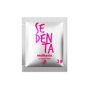 Sachê Sedenta Molhada 3g Gel Deslizante Neutro Pepper Blend