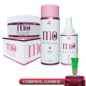 Trio Mo - Sérum 7 em 1, Hidratante Mousse, Sabonete Feminino Copaíba - Pepper Blend