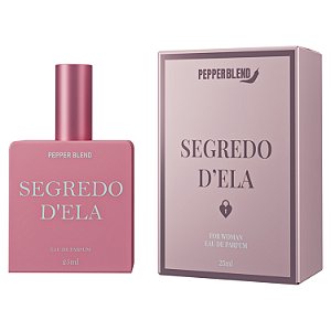 Perfume Feminino Segredo D'ela Eau de Parfum 25ml - Pepper Blend