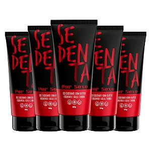 Kit Sedenta Por Sexo 50g Gel Excitante com Glitter Pepper Blend