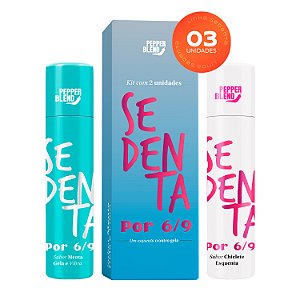 Kit Sedenta Por 69 7ml Kit Gela, Vibra e Esquenta Pepper Blend