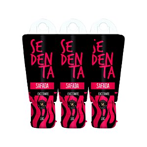 Kit Sedenta Safada 18g Excitante Picância Intensa Pepper Blend