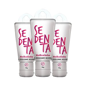 Kit Sedenta Molhadinha 18g Gel Deslizante Neutro Pepper Blend