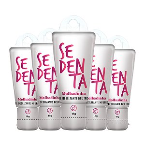Kit Sedenta Molhadinha 18g Gel Deslizante Neutro Pepper Blend