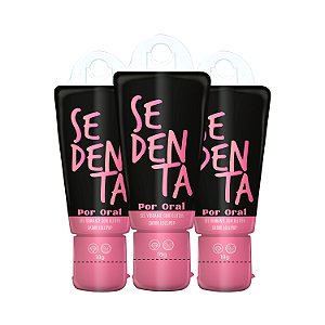 Kit Sedenta Por Oral Lollipop 18g Gel Vibrante Comestível com Glitter Pepper Blend