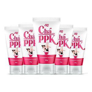 Kit Chá de PPK Gel Super Adstringente Excitante e Comestível 30g Pepper Blend