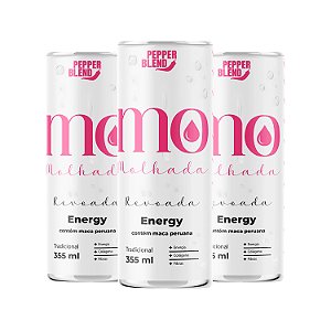 Kit Energético Estimulante Revoada com Maca Peruana Linha MO Molhada 355ml Pepper Blend