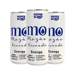 Kit Mozão Energético Estimulante Revoada com Maca Peruana Linha MO Molhada 355ml Pepper Blend