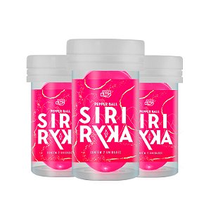 Kit Pepper Ball Siriryca Bolinha Explosiva Esquenta e Gela Pepper Blend