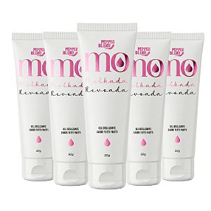 Kit Gel Deslizante Íntimo Revoada Molhada Sabor Tutti Frutti 50g - Pepper Blend