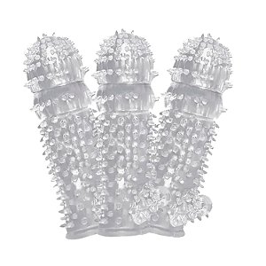 Kit Capa Peniana com Saliências Texturizada de Silicone
