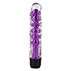Vibrador Personal Rosa com Capa Texturizada Auxilia no Pompoarismo - Importado