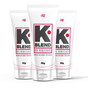 Kit K-Blend 50g Lubrificante Neutro Altamente Deslizante à Base de Água Pepper Blend