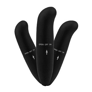 Kit Vibrador Ponto G Toque Aveludado Preto Importação