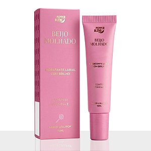 Beijo Molhado Hidratante Labial com Brilho Sabor Lollipop 15ml Pepper Blend