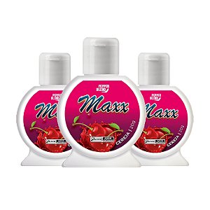 Kit Maxx Cereja 20g Gel Comestível para Oral Pepper Blend (VAL. 05/27)