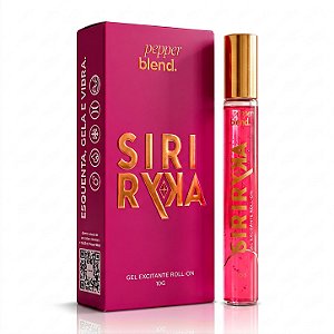 Gel Roll-on Siriryka Excitante Esquenta Gela Vibra 10g Pepper Blend