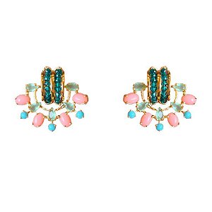 BRINCO TROIA CORAL TURQUESA