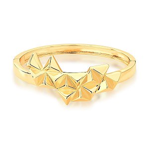 BRACELETE SPIKE BANHADO A OURO SM