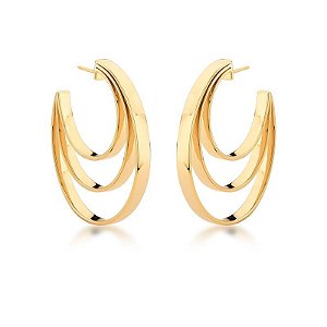 ARGOLA LUA BAN. OURO SM