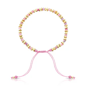 PULSEIRA AJUSTAVEL TURMALINA ROSA SM