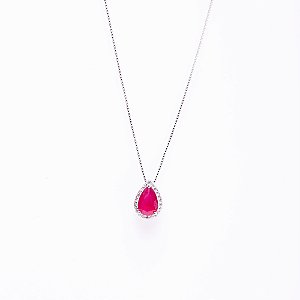COLAR GOTA PRINCESA RUBI