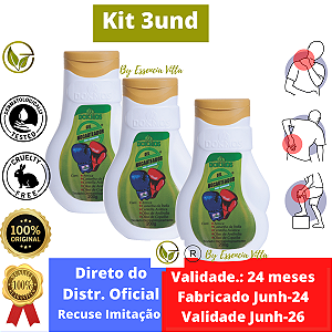 Gel Nocauteador Dokmos | Kit 3 Unid