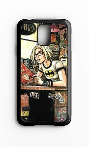 Capa para Celular Girl Comic Galaxy S4/S5 Iphone S4 - Nerd e Geek - Presentes Criativos
