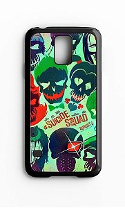Capa para Celular Esquadrão Suicida Galaxy S4/S5 Iphone S4 - Nerd e Geek - Presentes Criativos