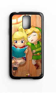 Capa para Celular Link Sleeping Galaxy S4/S5 Iphone S4 - Nerd e Geek - Presentes Criativos