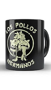 Caneca Breaking Bad Los Pollos Hermanos Gus Fring Walter