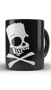 Caneca The Simpsons Bart Skull