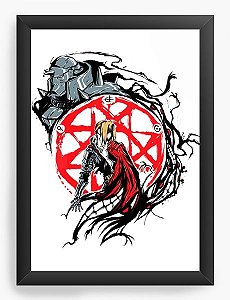 Quadro Decorativo A3 (45x33) Anime FullMetal Alchemist