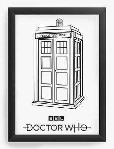 Quadro Decorativo A3 (45x33) Doctor Who