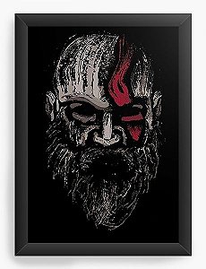 Quadro Decorativo A3 (45x33) Jogo God of War