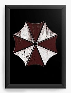 Quadro Decorativo A3 (45x33)  Resident Evil