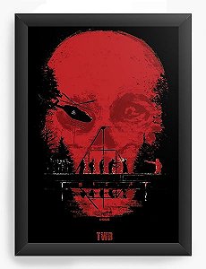 Quadro Decorativo A3 (45x33) Série The Walking Dead TWD