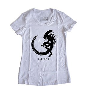 Camiseta Feminina  Alien