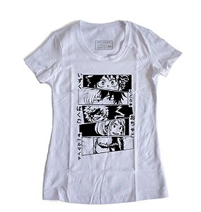 Camiseta Feminina Anime My Hero Academia