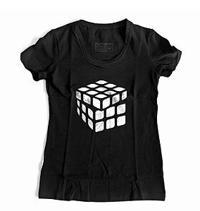 Camiseta Feminina Cubo Mágico